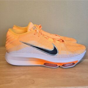 Nike Air Zoom GT Hustle 3 Basketball Shoes Laser Orange Silver FV5953-800 10